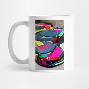 Rainbow Lambo Mug